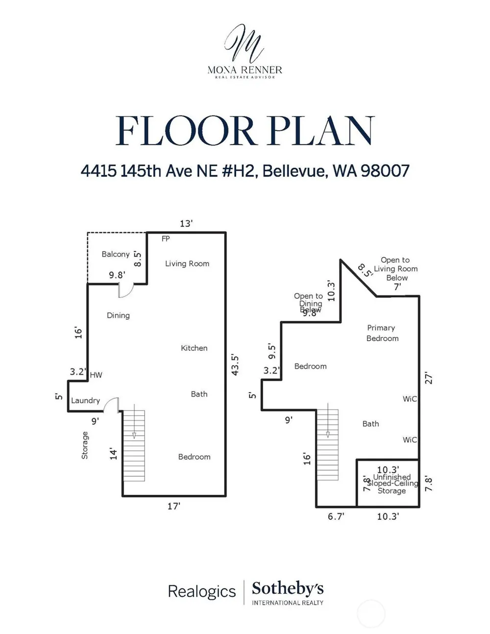 4415 145th Avenue NE #H2 Bellevue, WA 98007