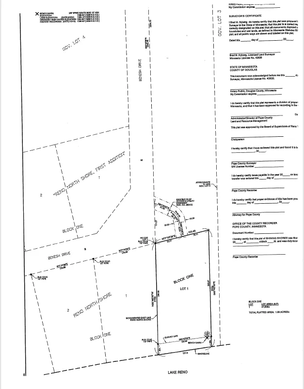 XXXX Benesh Drive Alexandria, MN 56308