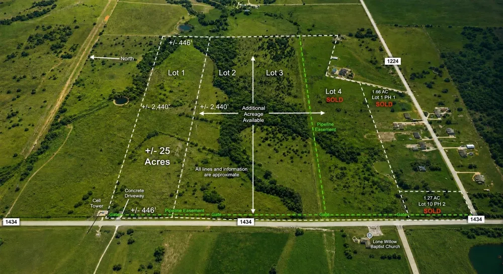 3757 FM 1434 #Lot 2 Cleburne, TX 76033