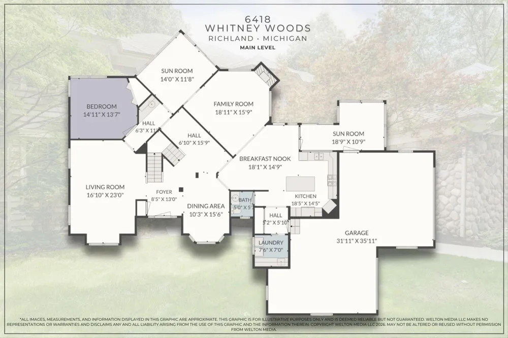 6418 Whitney Woods Richland, MI 49083