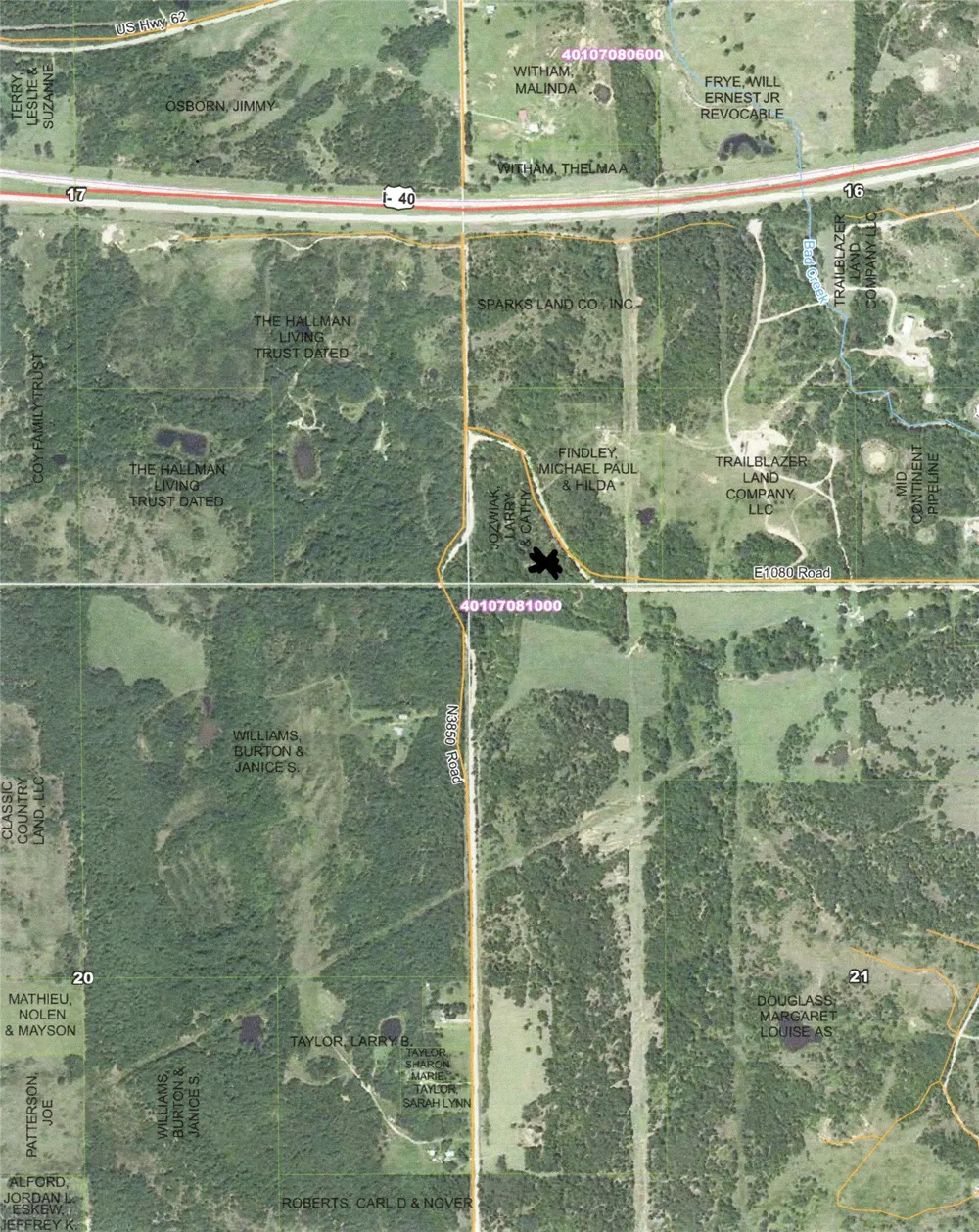 E 1080 ROAD Weleetka, OK 74880