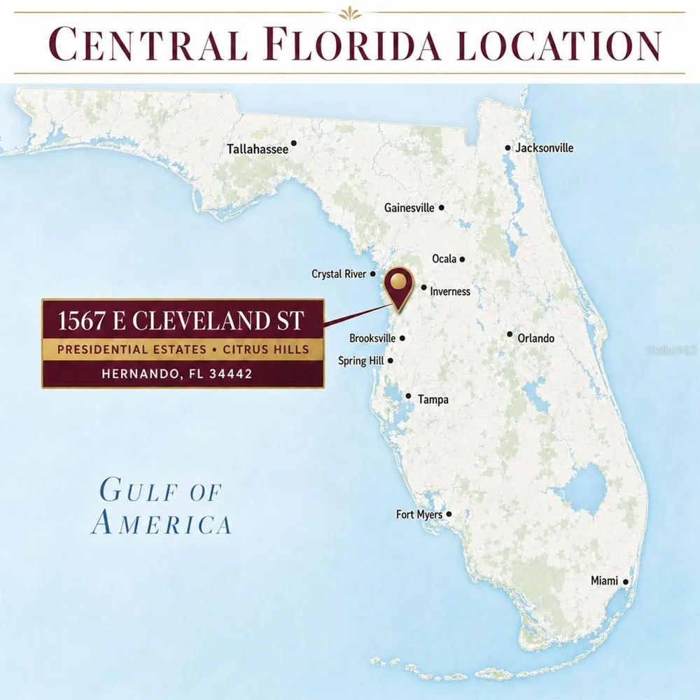 1567 E CLEVELAND STREET Hernando, FL 34442