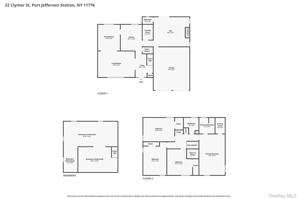 22 Clymer Street Port Jefferson Station, NY 11776