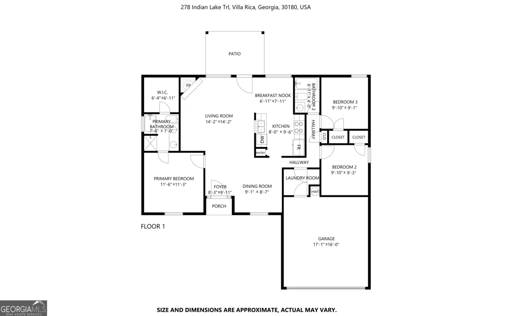 278 Indian Lake TRL Villa Rica, GA 30180