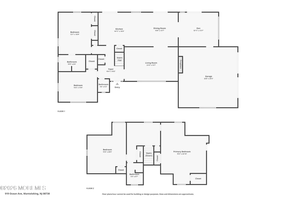 919 Ocean Avenue Mantoloking, NJ 08738