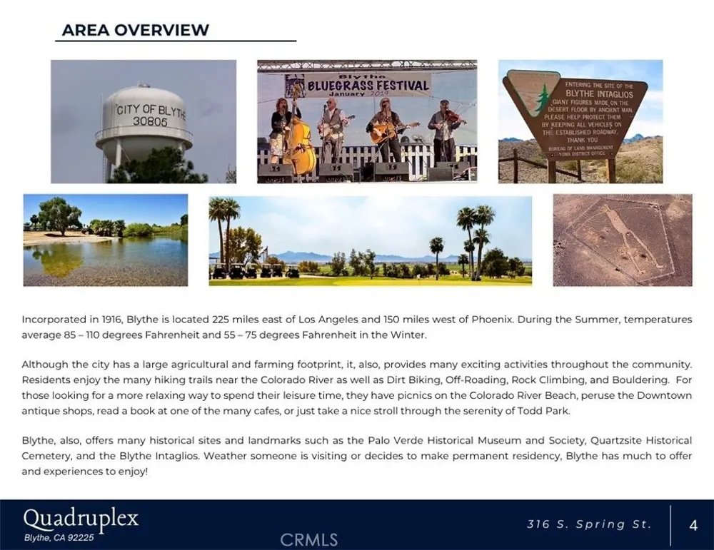 316 S Spring Street Blythe, CA 92225