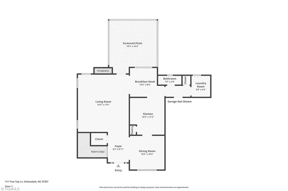 111 Tree Top Lane Stokesdale, NC 27357