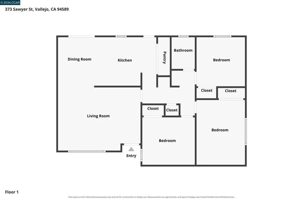 373 Sawyer St Vallejo, CA 94589