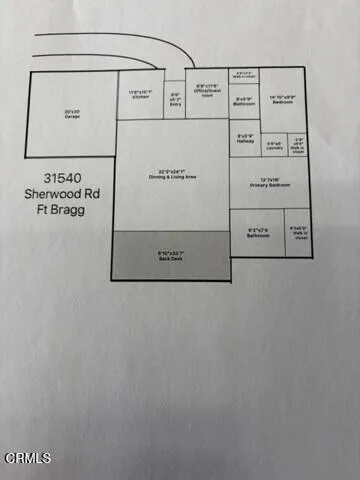 31540 Fort Bragg-Sherwood Road Fort Bragg, CA 95437