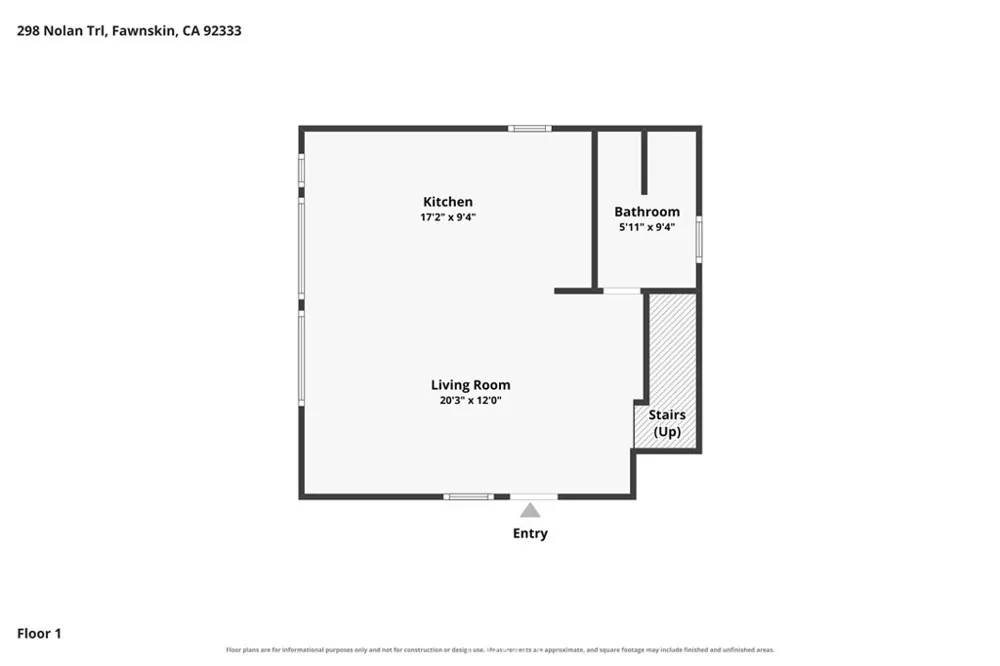 298 Nolan Fawnskin, CA 92333