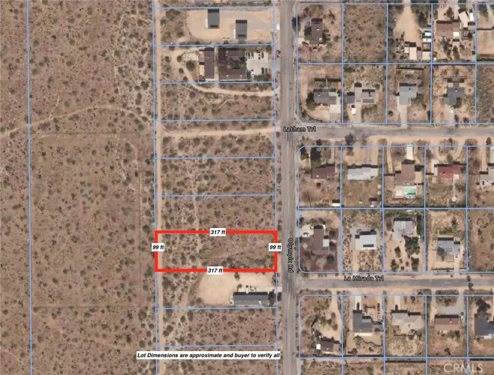 7454 Olympic Joshua Tree, CA 92252