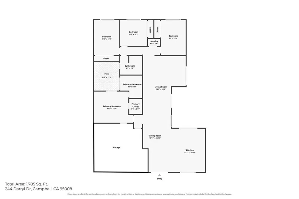 244 Darryl Drive Campbell, CA 95008