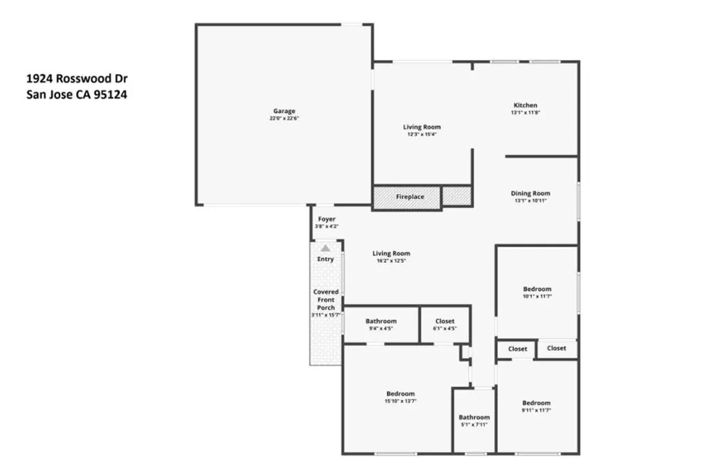 1924 Rosswood Drive San Jose, CA 95124