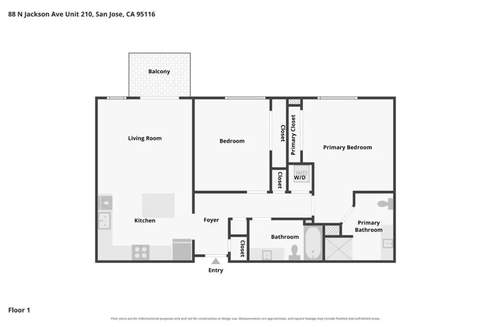 88 Jackson Avenue #210 San Jose, CA 95116