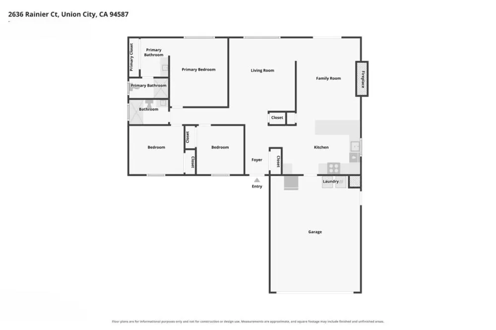 2636 Rainier Court Union City, CA 94587