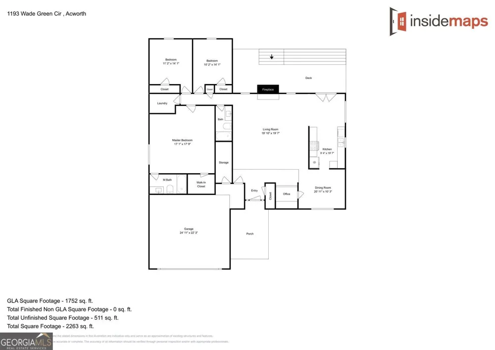 1193 Wade Green CIR NW Acworth, GA 30102