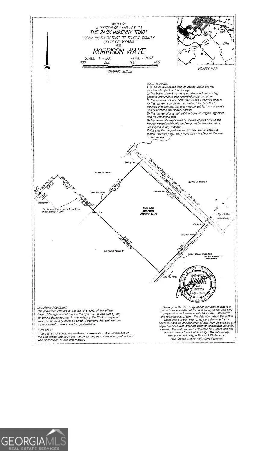 0 Jim Hammock DR Mcrae-Helena, GA 31055