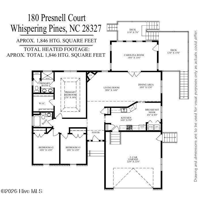 180 Presnell Court Whispering Pines, NC 28327
