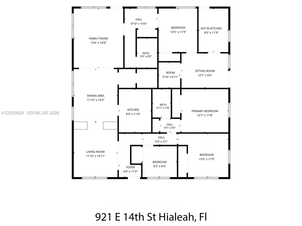 921 E 14 St Hialeah, FL 33010