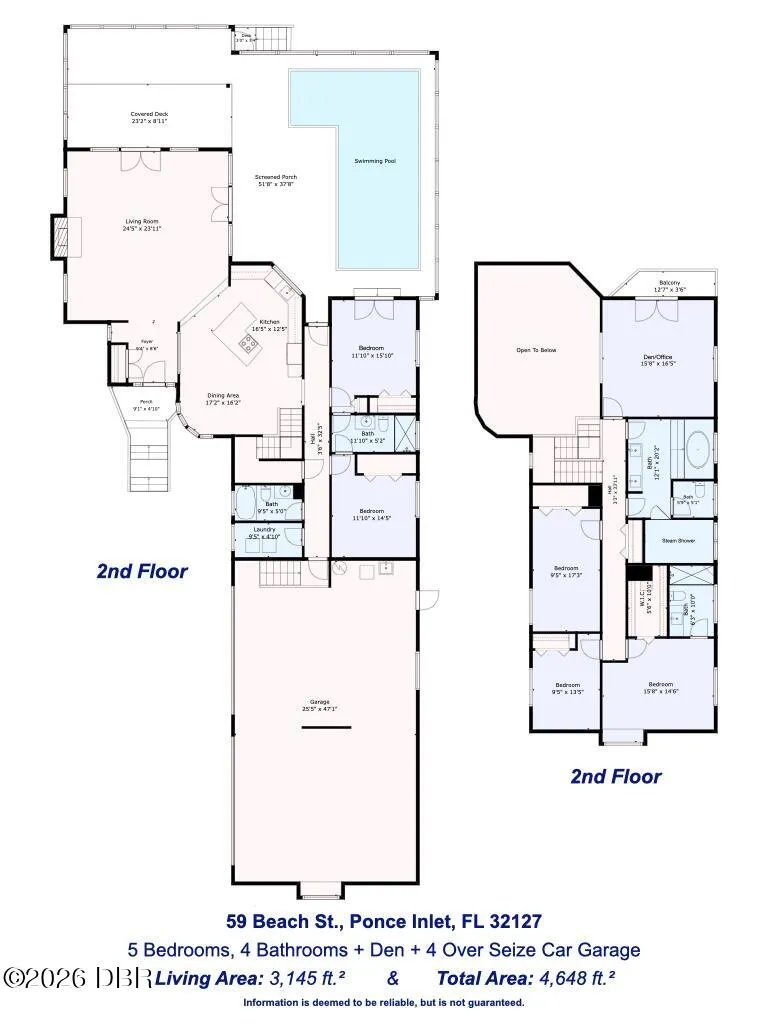 59 Beach Street Ponce Inlet, FL 32127