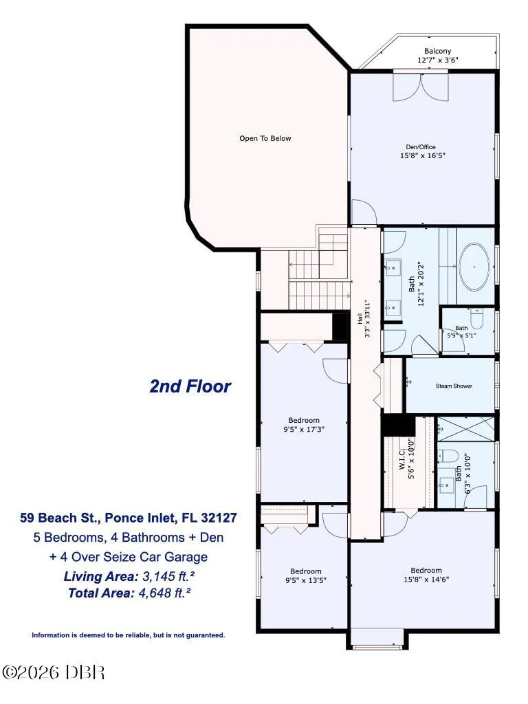 59 Beach Street Ponce Inlet, FL 32127