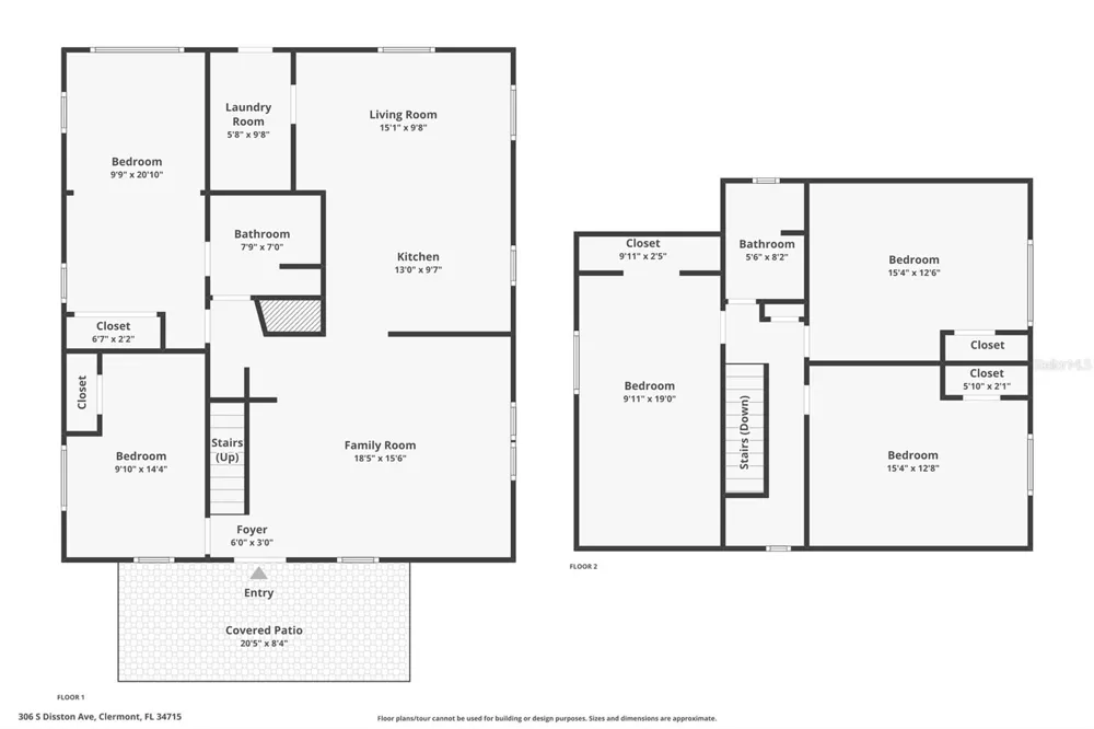 306 S DISSTON AVENUE Minneola, FL 34715