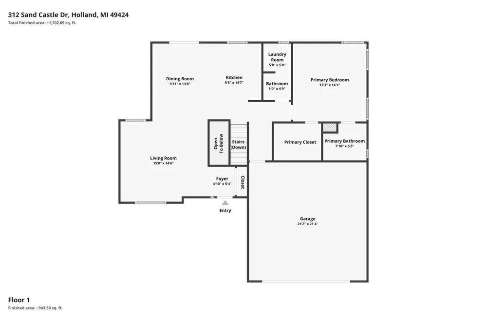 312 Sand Castle Drive Holland, MI 49424