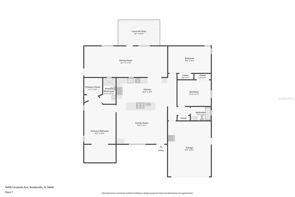 16426 FORZANDO AVENUE Brooksville, FL 34604