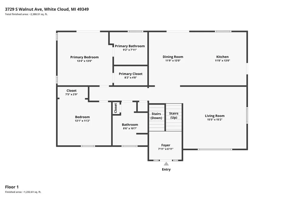 3729 S Walnut Avenue White Cloud, MI 49349