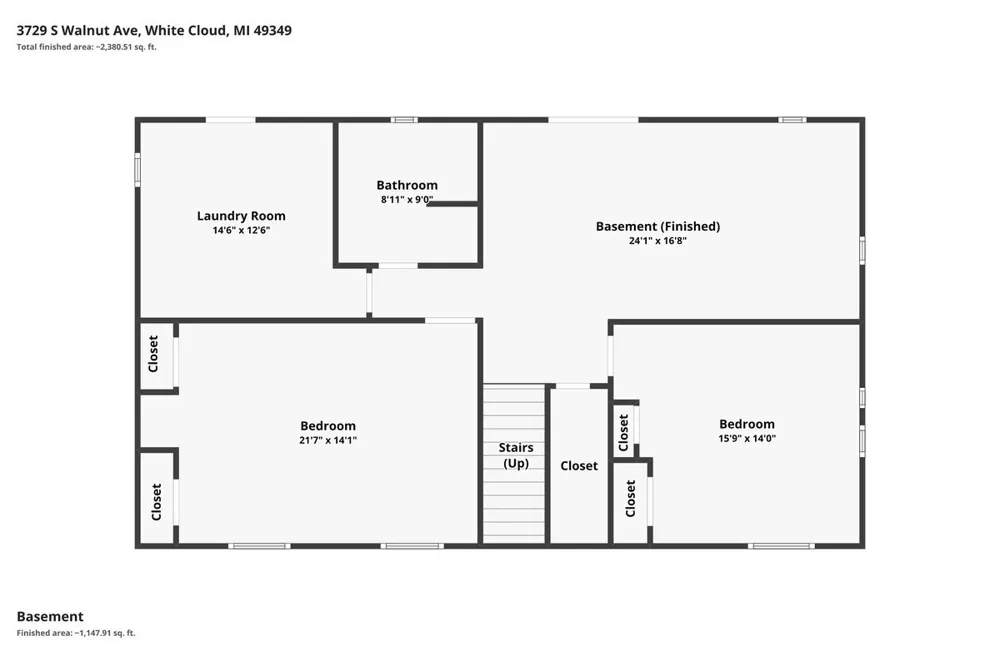 3729 S Walnut Avenue White Cloud, MI 49349
