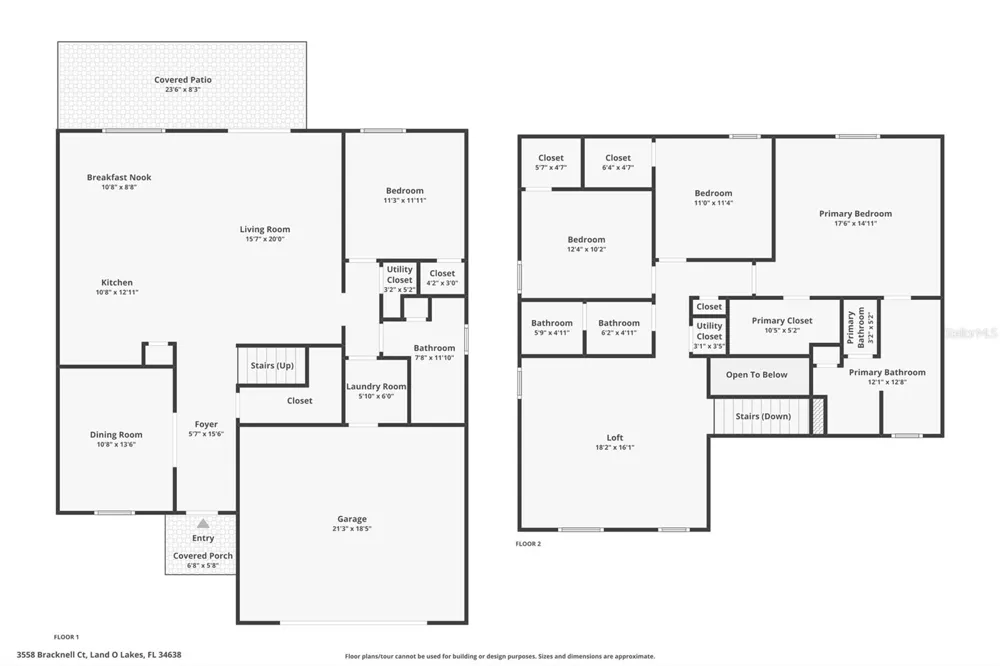 3558 BRACKNELL COURT Land O Lakes, FL 34638