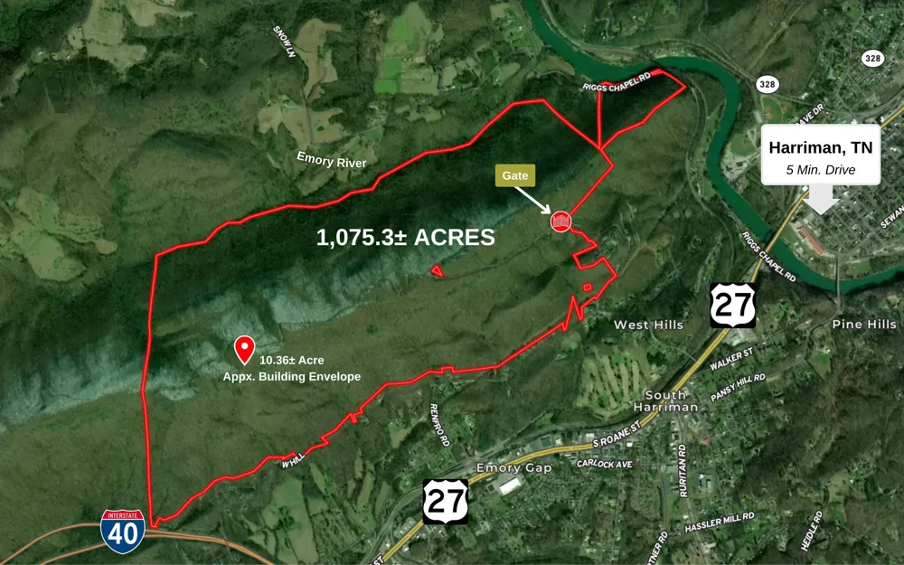 1075 Riggs Chapel Road Harriman, TN 37748
