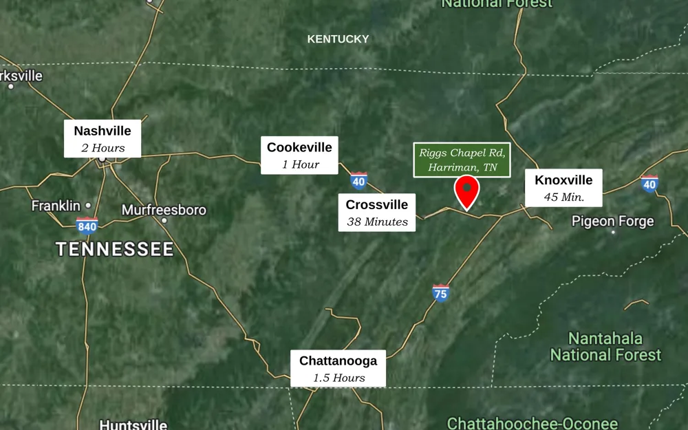 1075 Riggs Chapel Road Harriman, TN 37748
