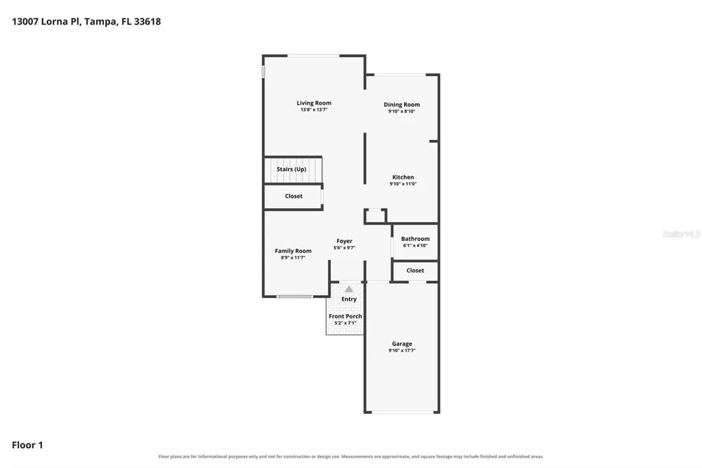 13007 LORNA PLACE Tampa, FL 33618