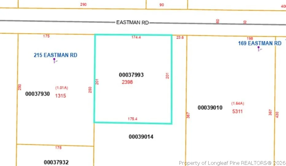 Eastman PIN: 857215742398 Road Southern Pines, NC 28387