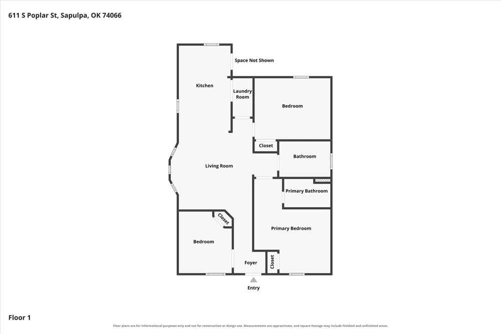 611 S Poplar Street Sapulpa, OK 74066