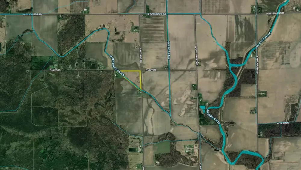 S Santiago Road Au Gres, MI 48703
