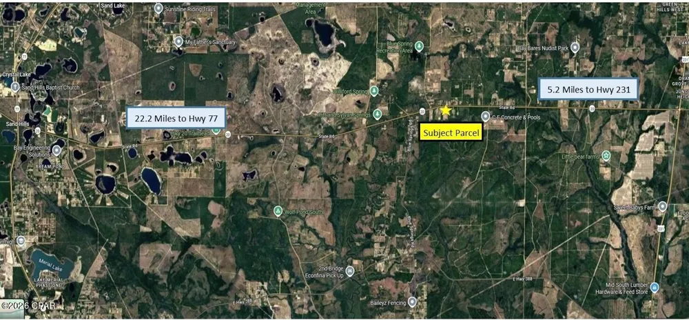 7614 E Florida 20 Youngstown, FL 32466
