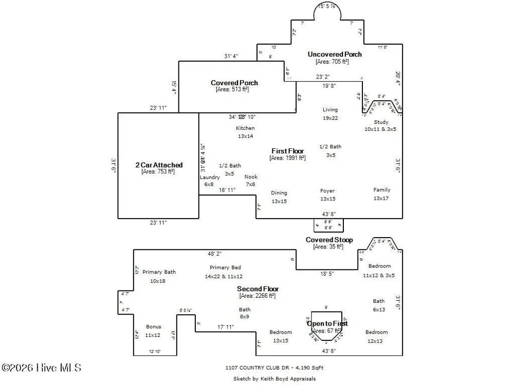 1107 Country Club Drive Trent Woods, NC 28562