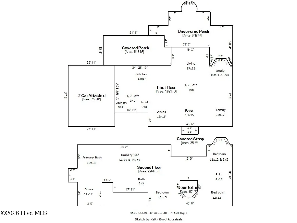1107 Country Club Drive Trent Woods, NC 28562