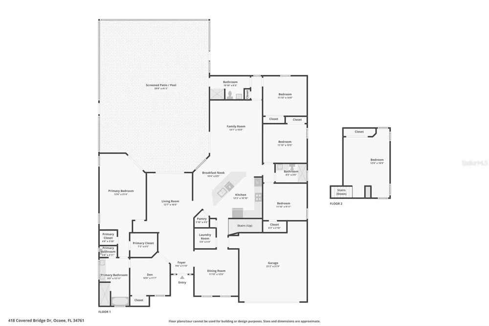 418 COVERED BRIDGE DRIVE Ocoee, FL 34761