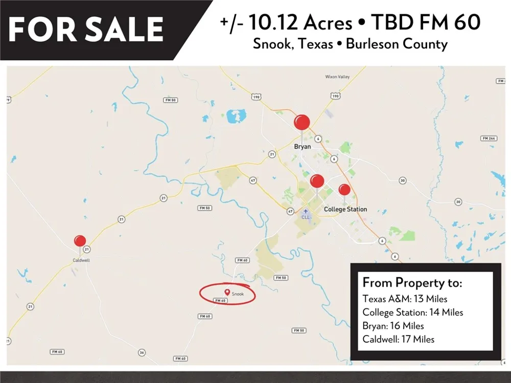 FM 60 Snook, TX 77878