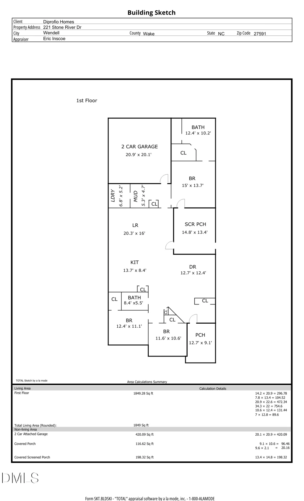 221 Stone River Drive Wendell, NC 27591