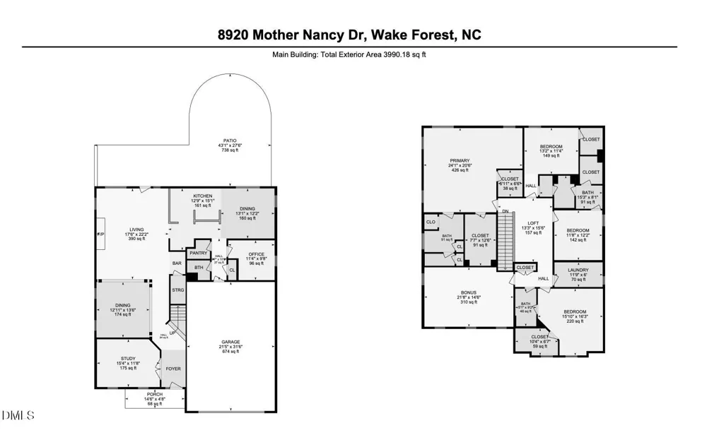 8920 Mother Nancy Drive Wake Forest, NC 27587