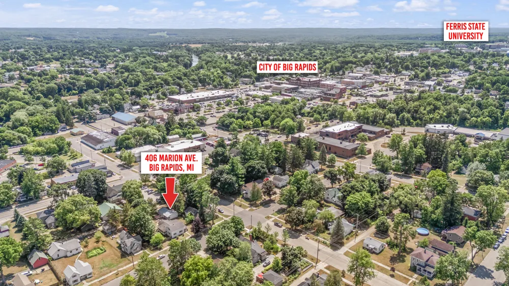 406 Marion Avenue Big Rapids City, MI 49307