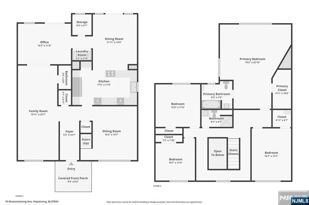 15 Musconetcong Avenue Hopatcong, NJ 07843