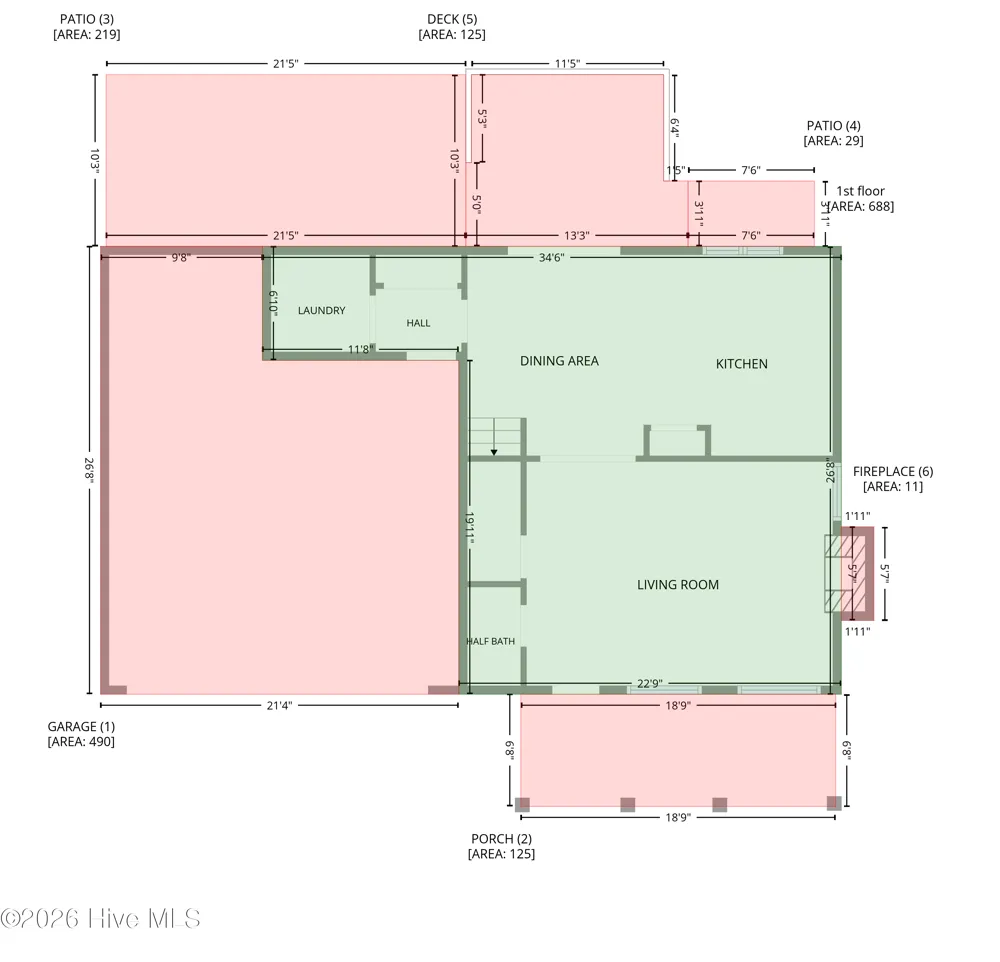 716 Bayboro Court Holly Ridge, NC 28445