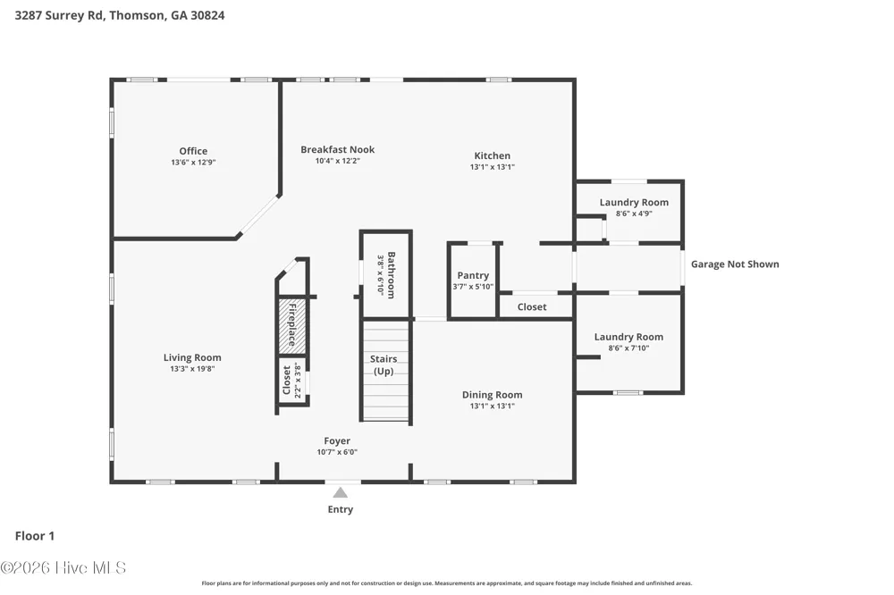 3287 Surrey Road Thomson, GA 30824