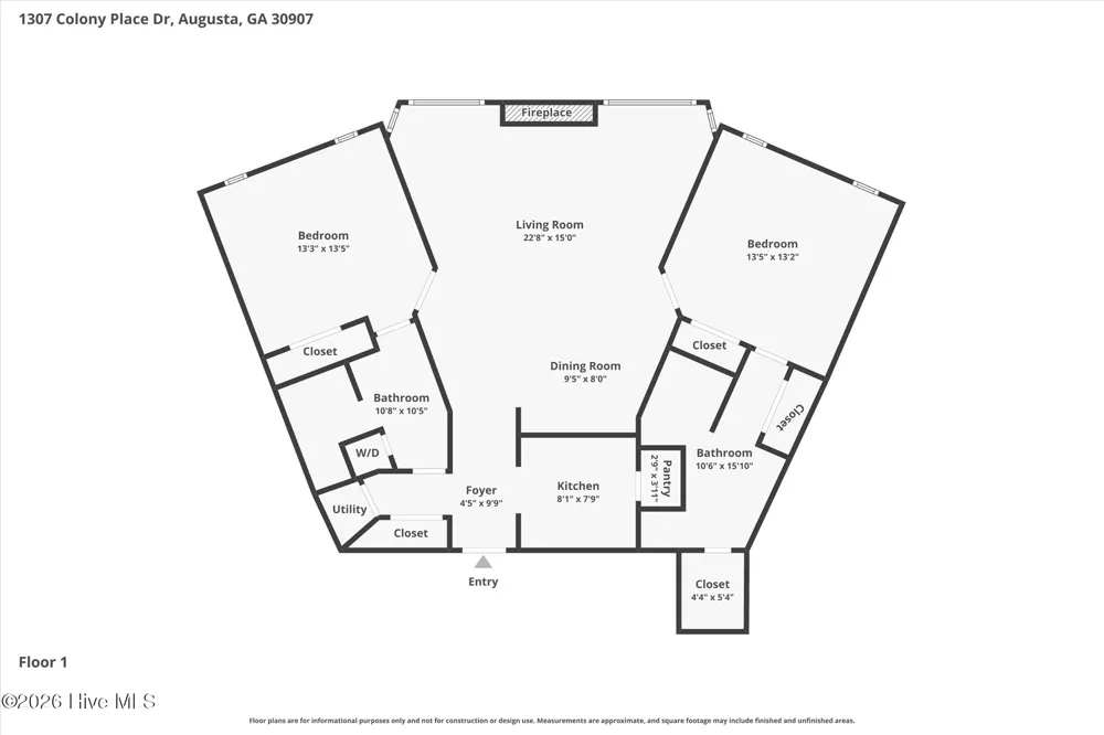 1307 Colony Place Drive Augusta, GA 30907
