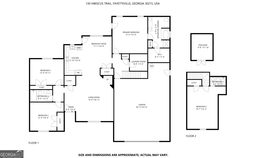 130 Hibiscus TRL Fayetteville, GA 30215